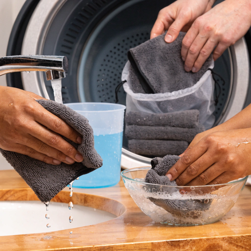 How to Wash Eyeglass Cloths for Spotless Lenses